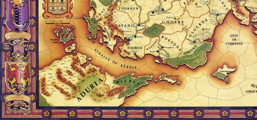 DnD Birthright Map by Majin83 on DeviantArt