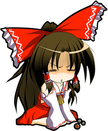 Reimu Hakurei Render 1