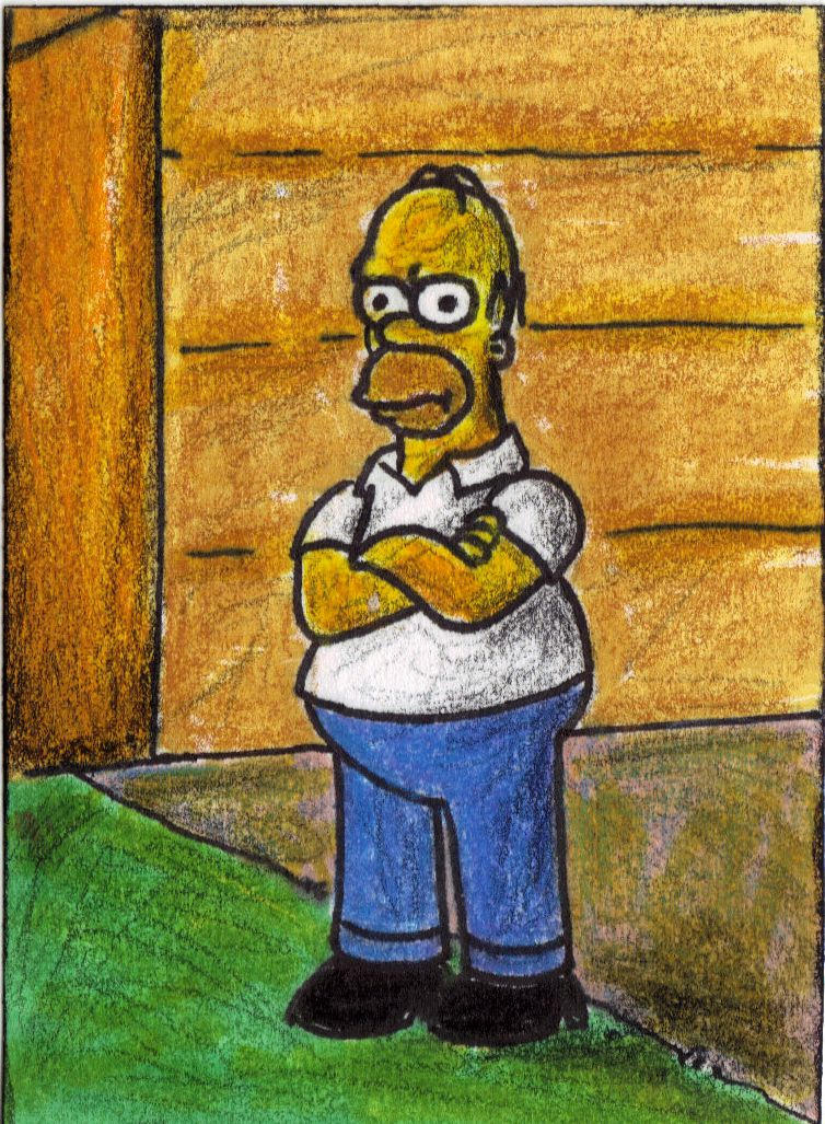 Homer Rage Neck Angry Homer by annuh on DeviantArt