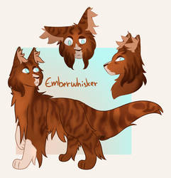 Emberwhisker - Warriors cats Adoptable [OPEN]