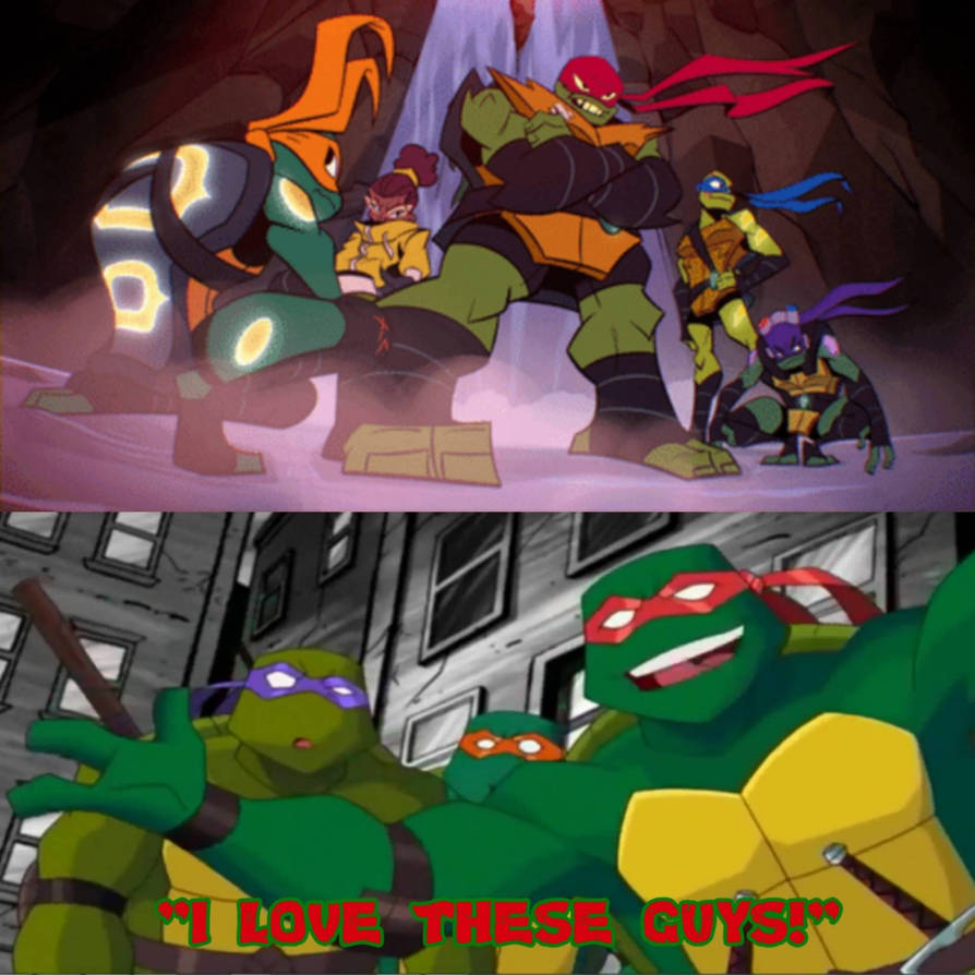 Raphael Loves Rise of The TMNT by FutureAshton2044 on DeviantArt