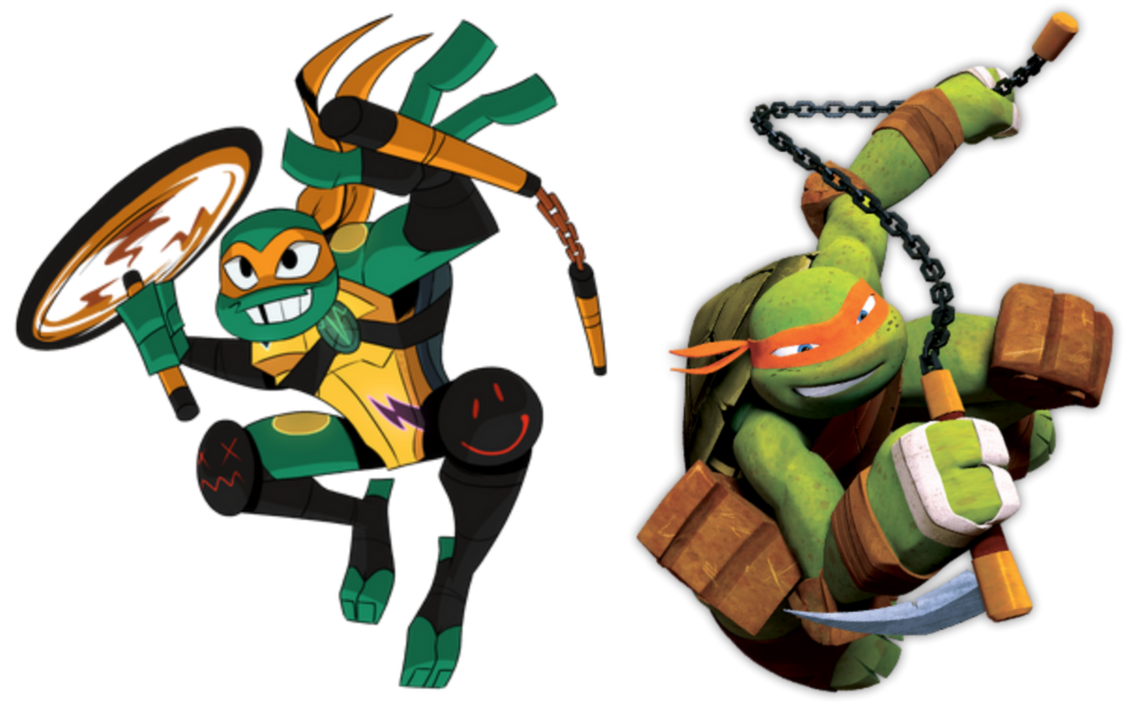 ROTTMNT Mikey x 2012 Mikey by FutureAshton2044 on DeviantArt