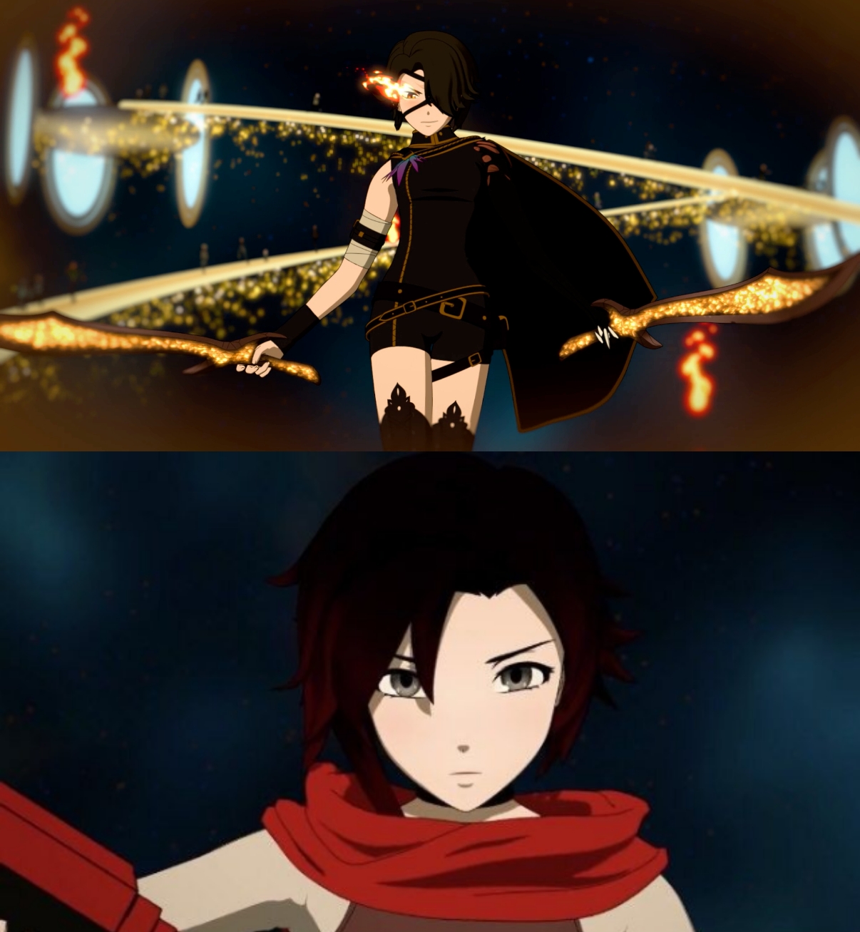 Ruby Cinder Ruby vs Cinder by FutureAshton2044 on DeviantArt