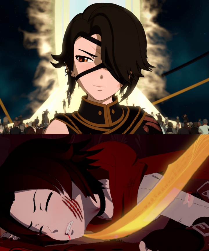 Ruby Cinder Cinder Defeats Ruby by FutureAshton2044 on DeviantArt