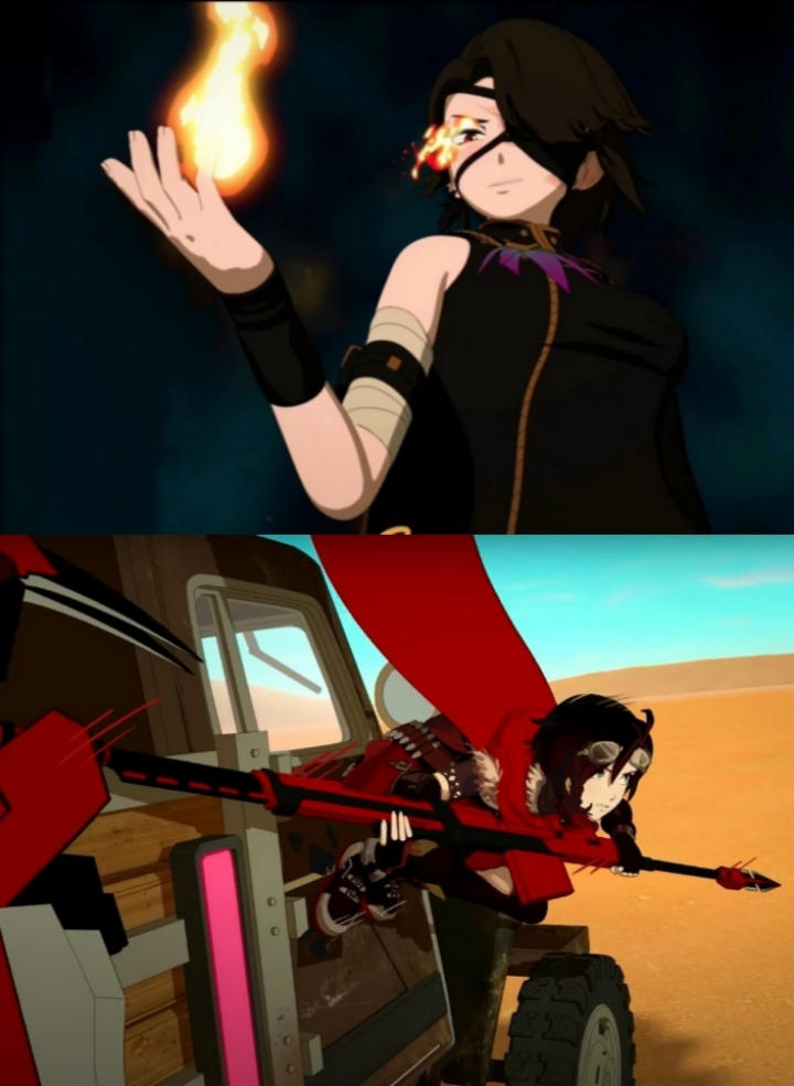 Ruby Cinder Ruby vs Cinder (Volume 10) by FutureAshton2044 on DeviantArt