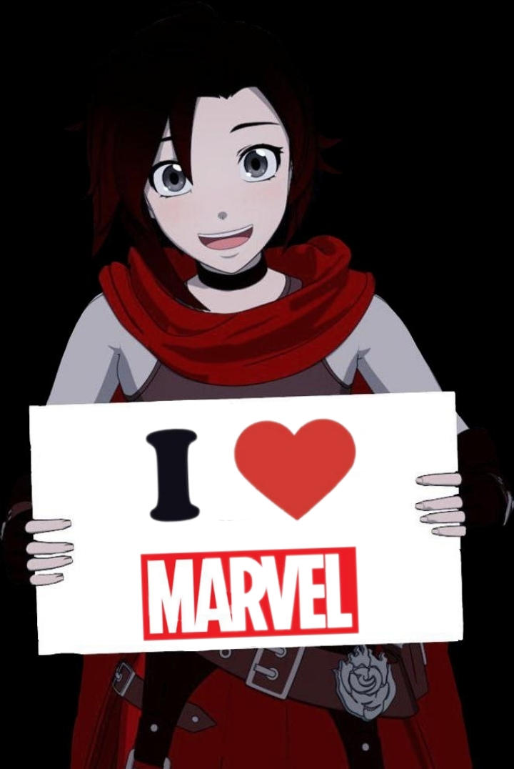 Ruby with I Heart Marvel by FutureAshton2044 on DeviantArt