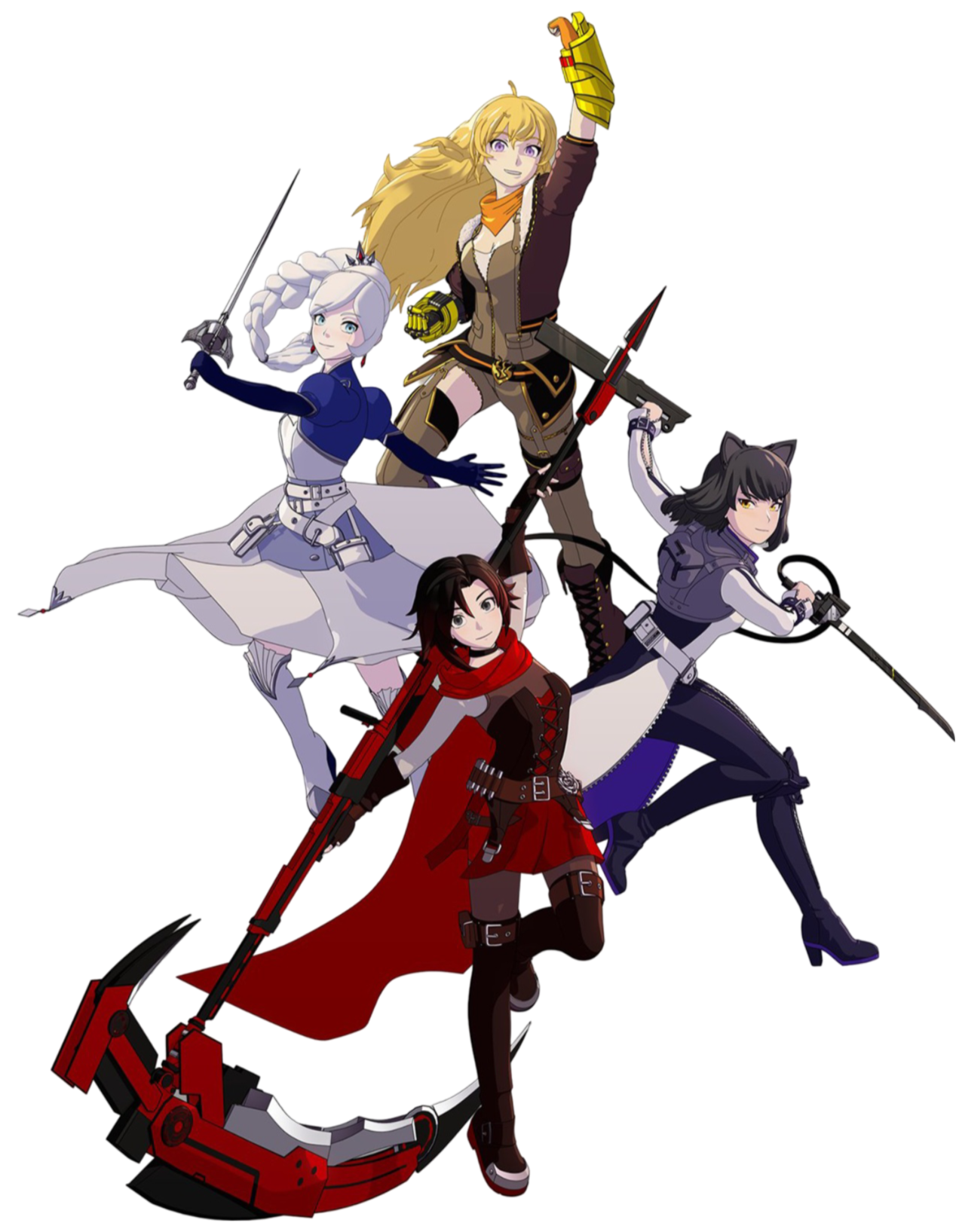Team RWBY Render by FutureAshton2044 on DeviantArt
