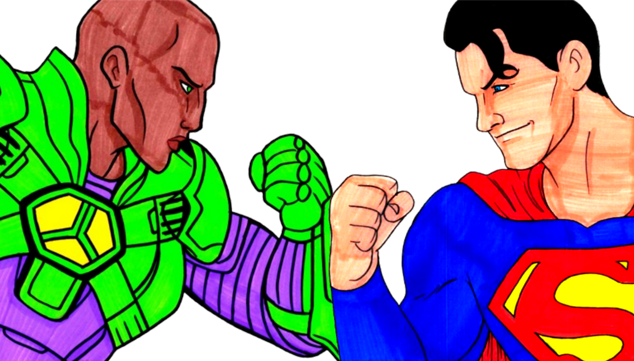 Superman vs. Lex Luthor by FutureAshton2044 on DeviantArt