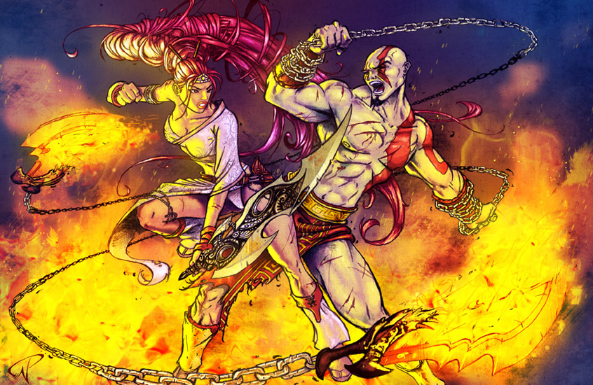 Nariko VS Kratos