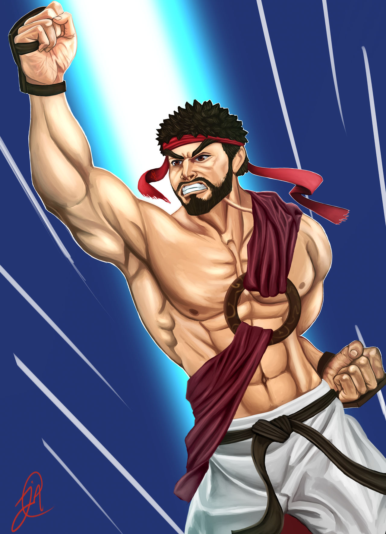 Amazing Ryu Art Ryu by BeastyPaints on DeviantArt