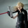 Cloud Strife FF VII Advent Children cosplay