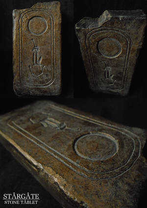 Stargate - Stone tablet replica by Akitozz6