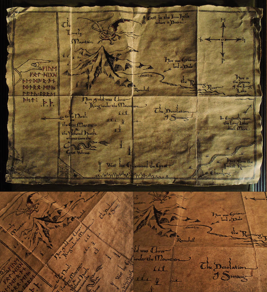 Erebor Map  Kopie
