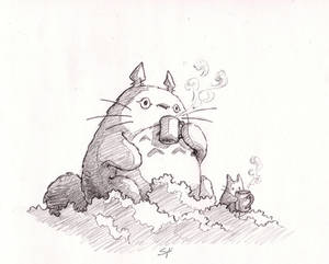 Coffee with Totoro