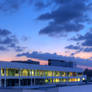 Buildings At Sunset HDR