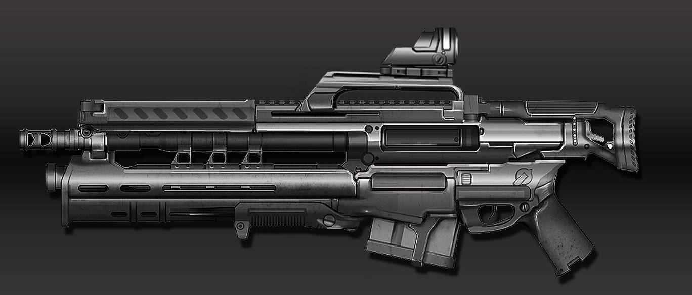 Deviantart Assault Rifle Assault_Rifle by Sanset on DeviantArt