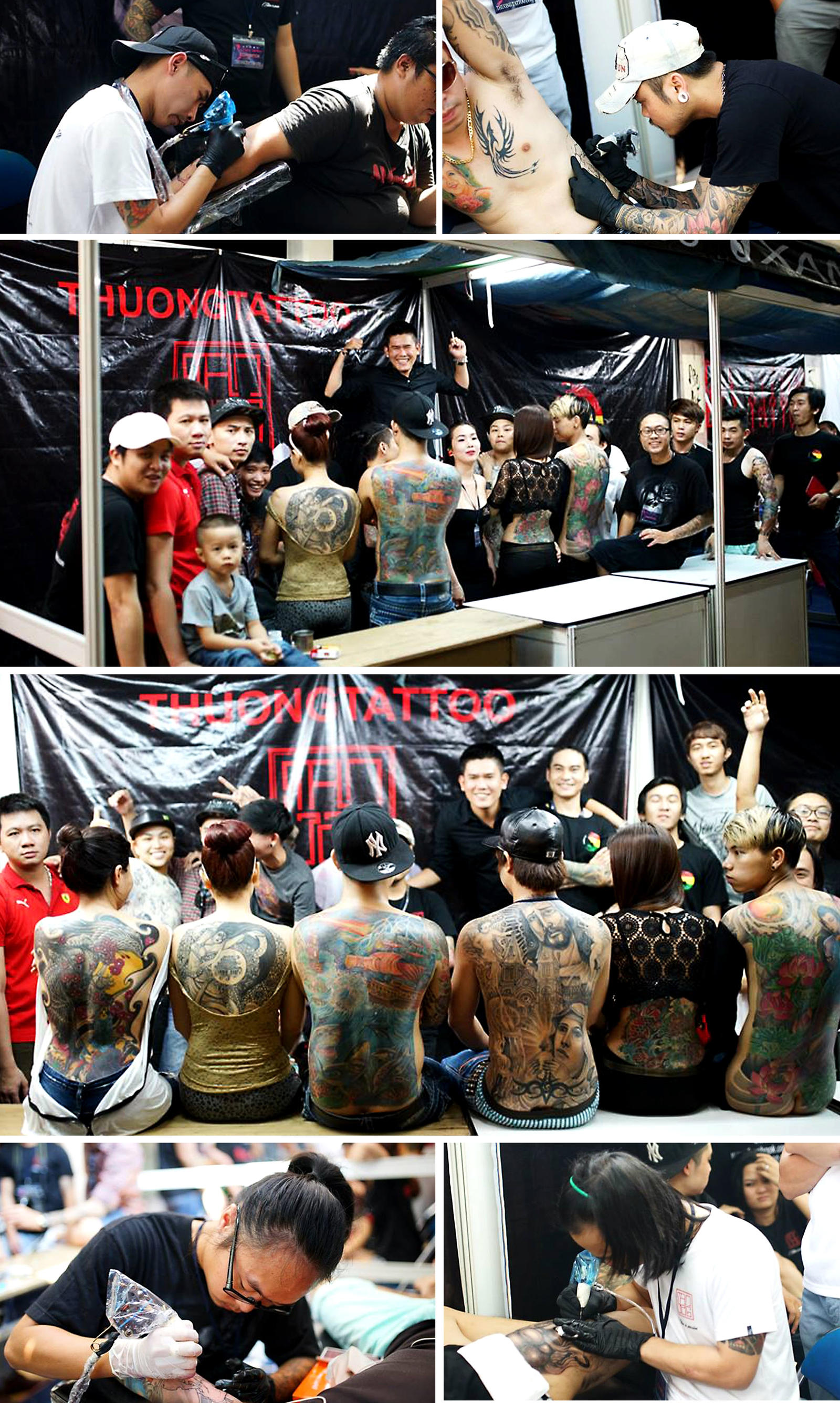 Tattoo Thuong in VietNam Tattoo Convention 2013