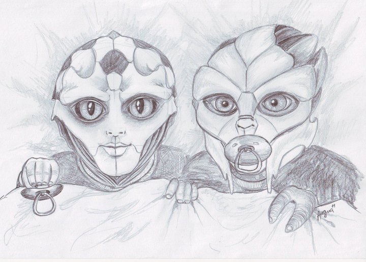 Drell and Turian