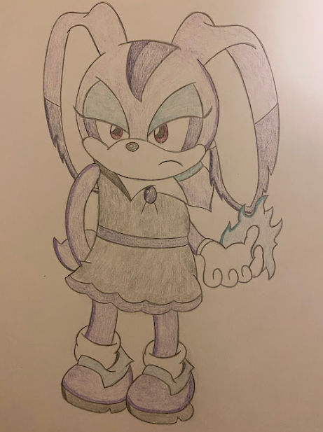 Cream Rabbit Dark Dark Cream the Rabbit Sketch by SplashandDash on DeviantArt