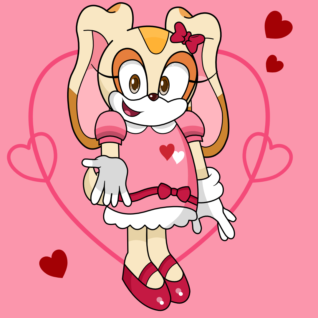 Cream The Rabbit Fasion Cream the Rabbit's Valentine Day Outfit by SplashandDash on DeviantArt