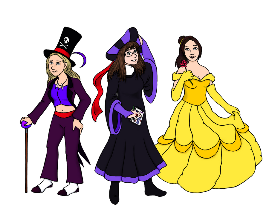Disney Duo Deviantart Disney Trio by Nenja-Black on DeviantArt