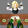 Android 18 Tickle