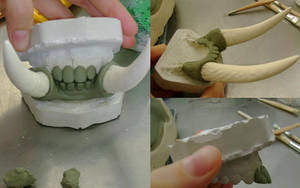 Troll Teeth and Tusks Sculpt