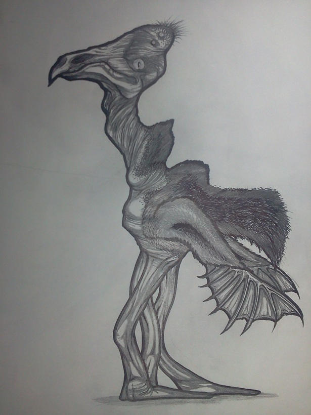 alien bird by jwaphreak on DeviantArt