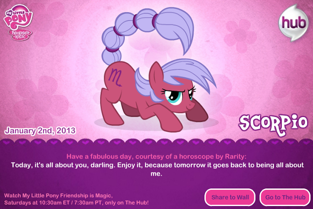 Ponyscopes (Scorpio pony)