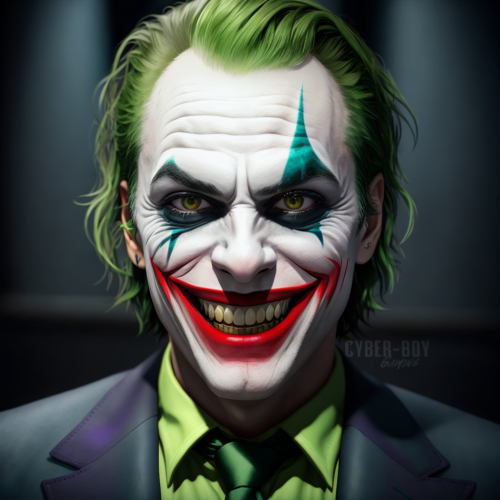 The Evil Joker by cyberboyarts on DeviantArt