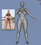 MiaSandBody01 by TritiumCG