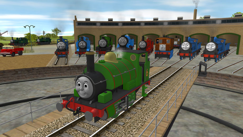 Welcome to the 3D-faced RWS Club, Percy by Gameoholic1994 on DeviantArt