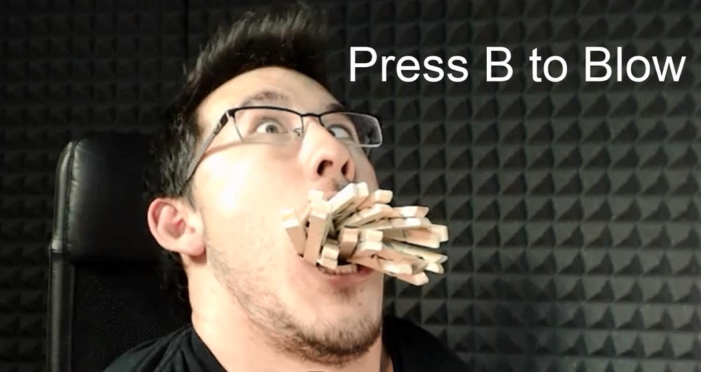 Press B to Blow Powers ACTIVATE!