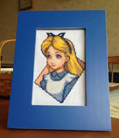 Alice in Wonderland Cross Stitch