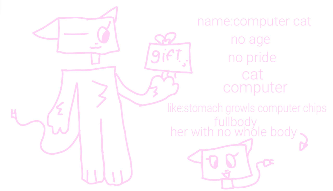 new oc:computer cat by Sophifurry on DeviantArt