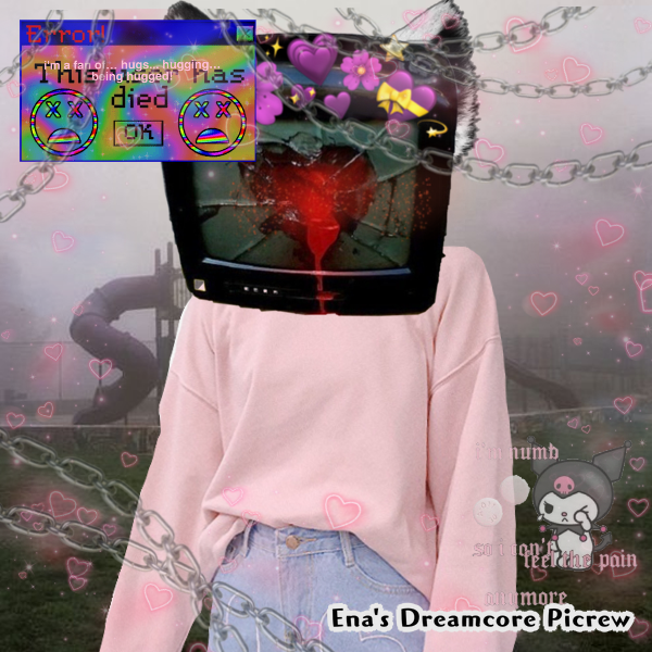 weirdcore/dreamcore Tv head｜Picrew