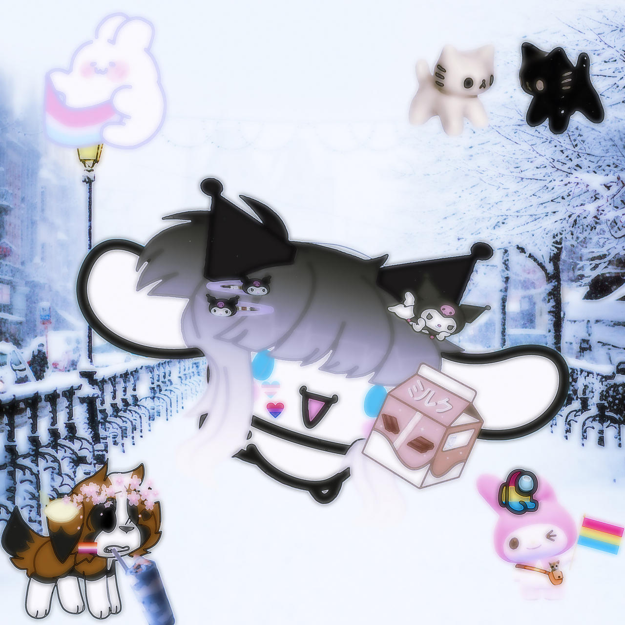 A goofy pfp for fabbymoon123 here on DA by Sophifurry on DeviantArt