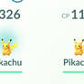 Female pikachu/male pikachu