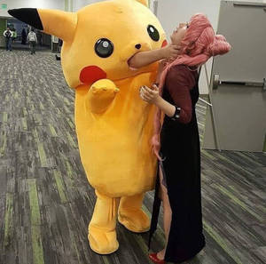 A pikachu cursed image