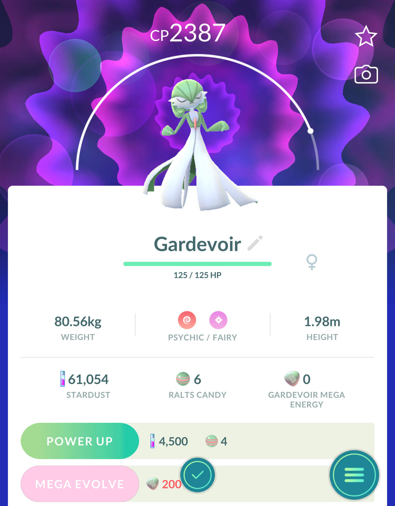 Any name ideas for my shiny Gardevoir? : r/PokemonGoMystic
