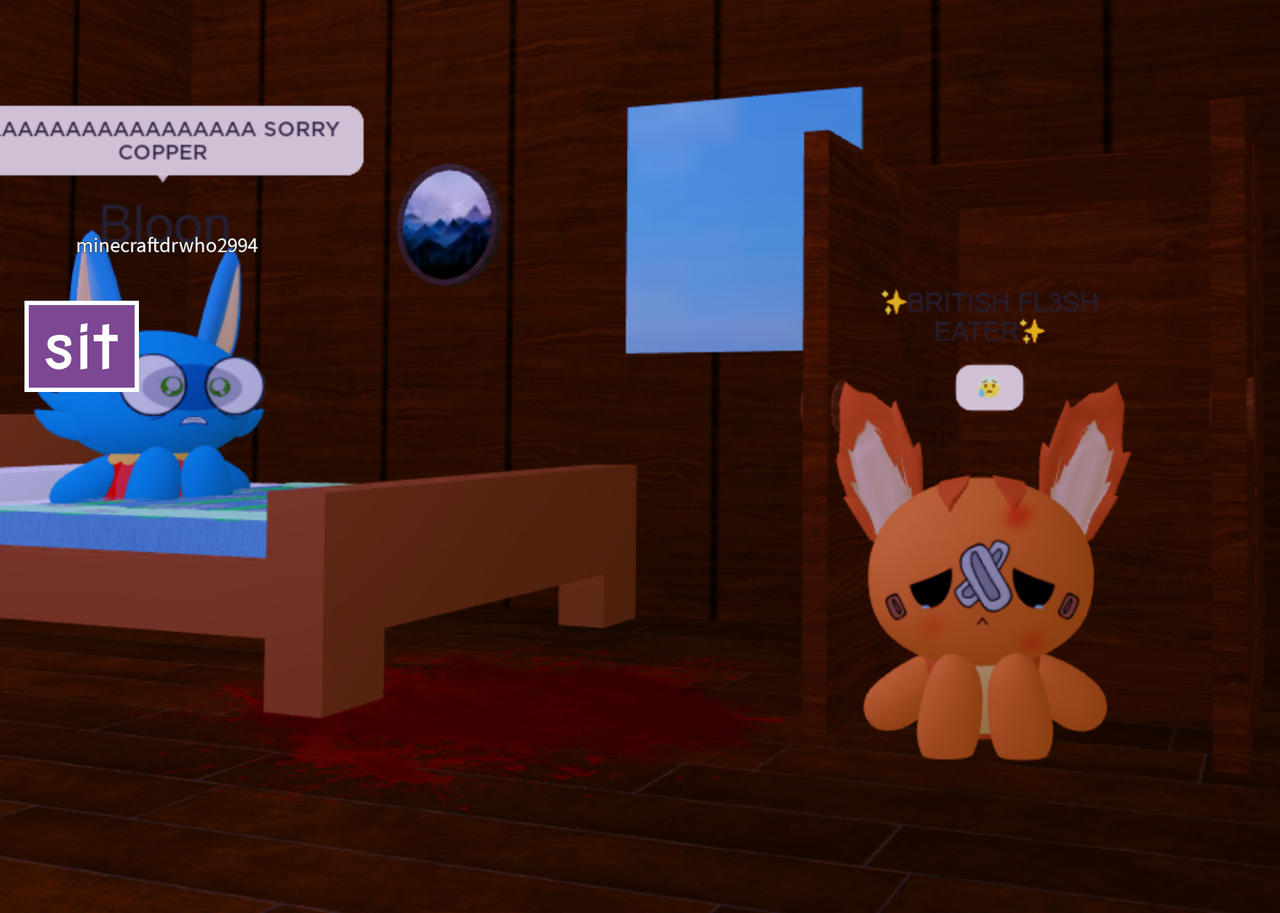 no ideas (Pretty blood) by Sophifurry on DeviantArt