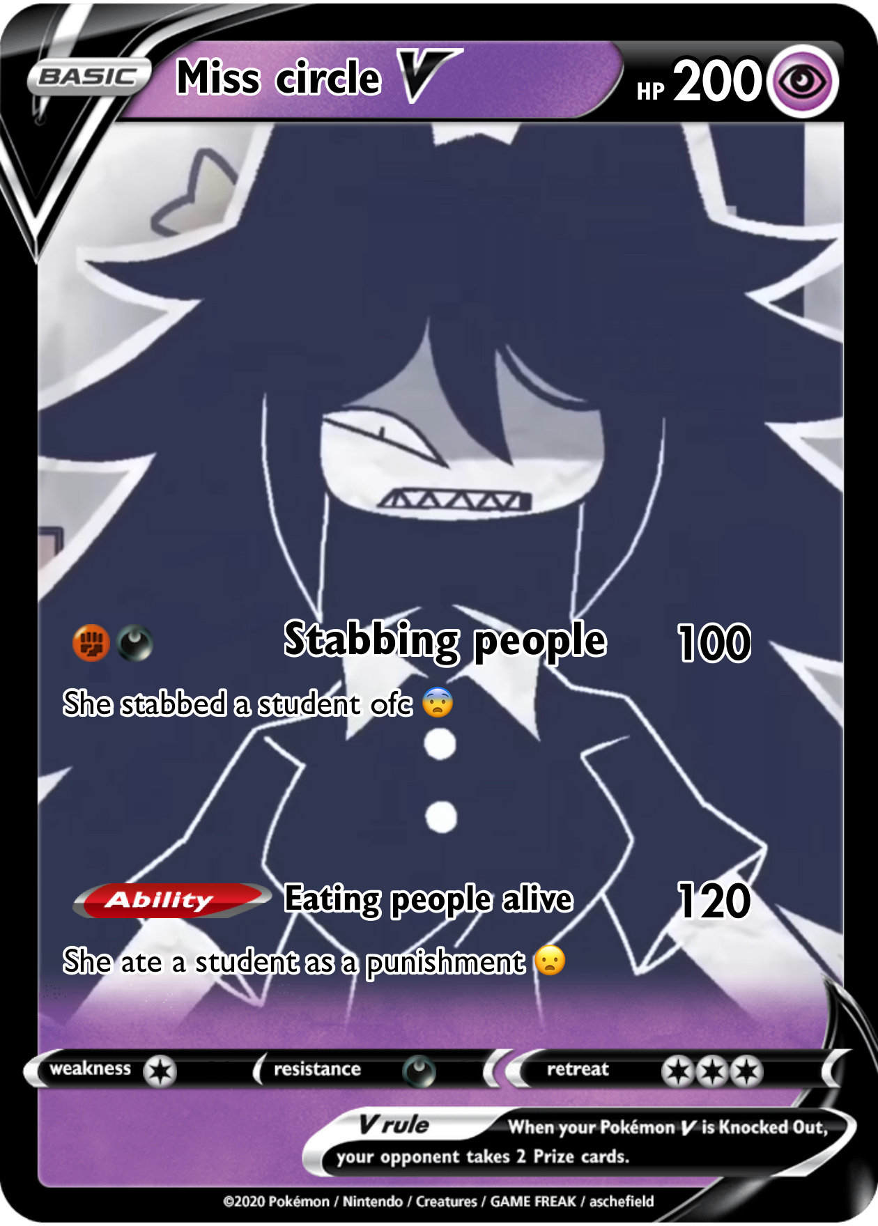 Miss circle V card by Sophifurry on DeviantArt