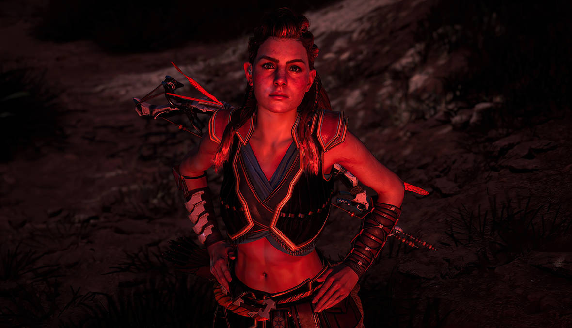Aloy Ripped Aloy 4 by likeonions on DeviantArt
