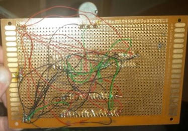 my first electronic project part 2 (wiring)