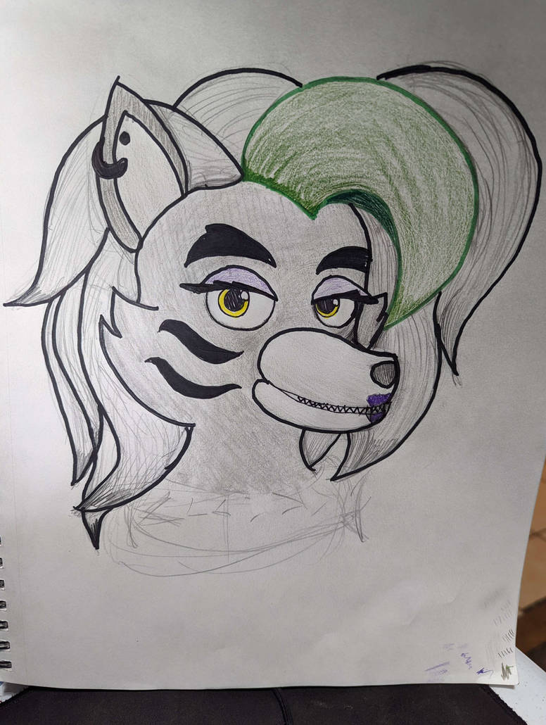 Roxanne Wolf by clipclop45 on DeviantArt