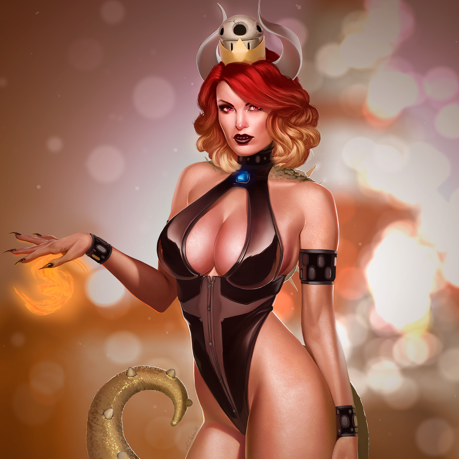 Bowsette by achibner