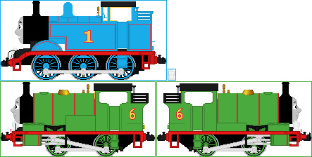 Strasburg Railroad Thomas and Percy dummy units by Passingthrupics02 on ...