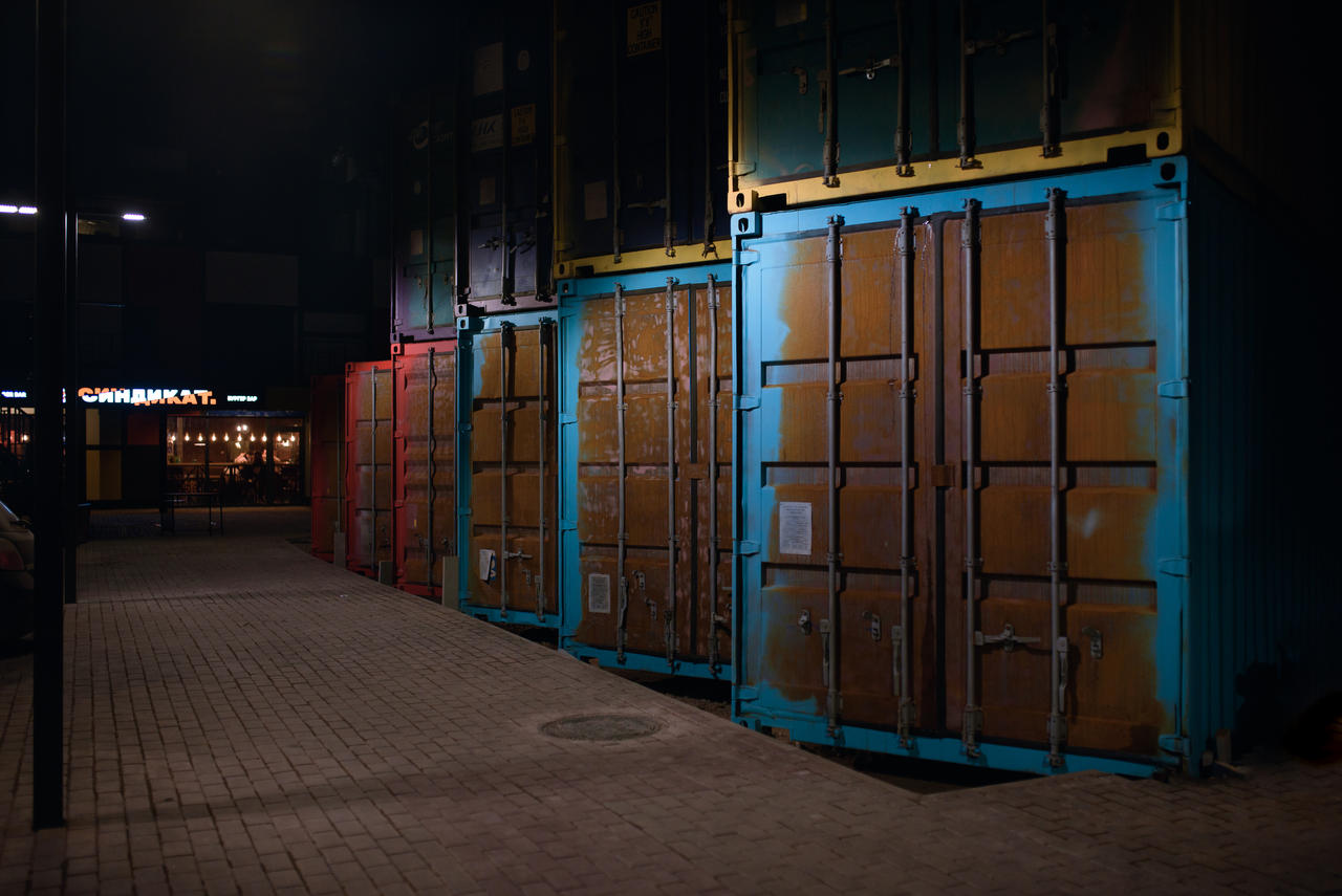 shipping containers. art installation. by IncredibleRob on DeviantArt