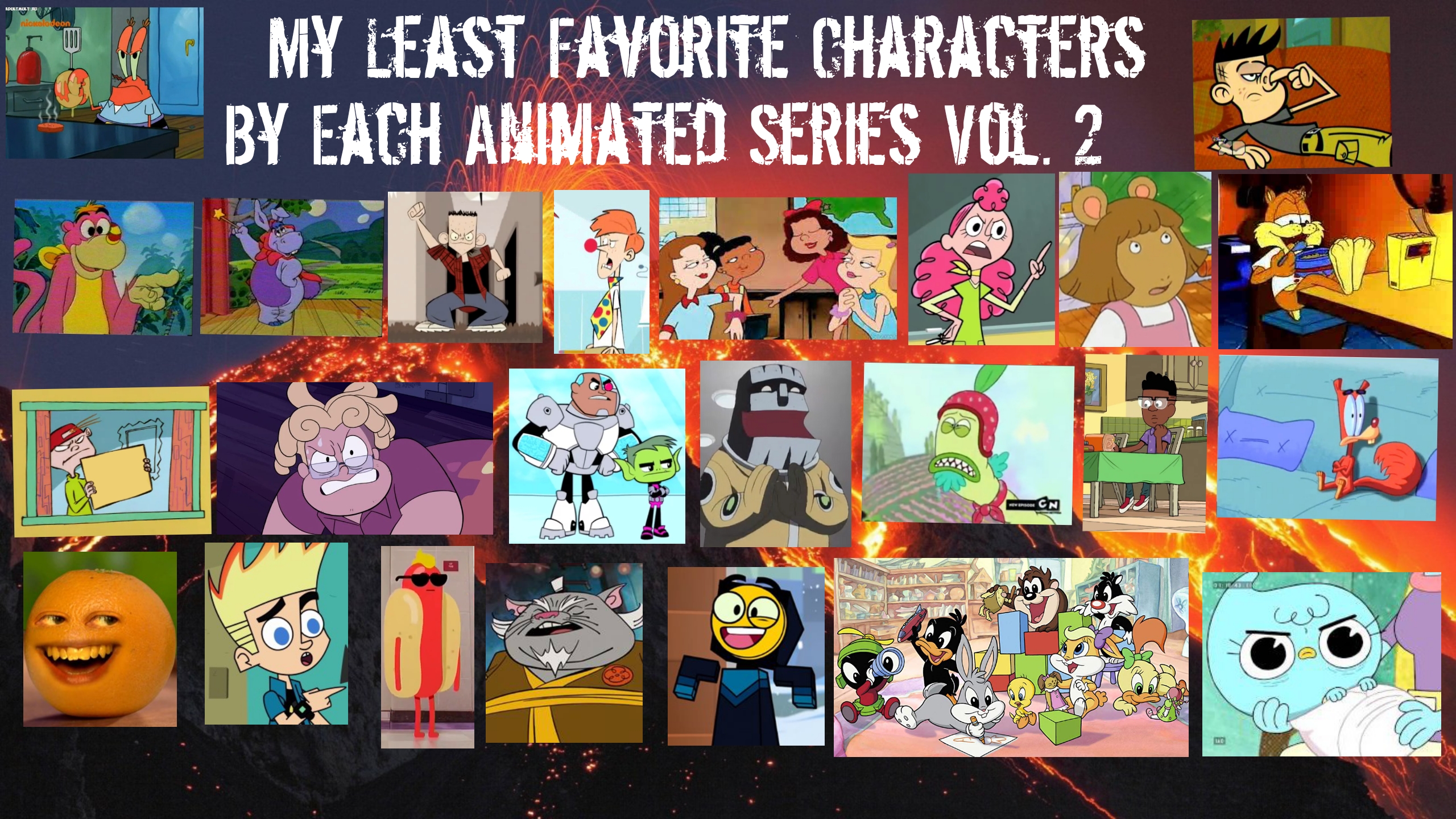 Top 15 Favorite Cartoon Network Shows by MegaCrashtheHedgehog on DeviantArt