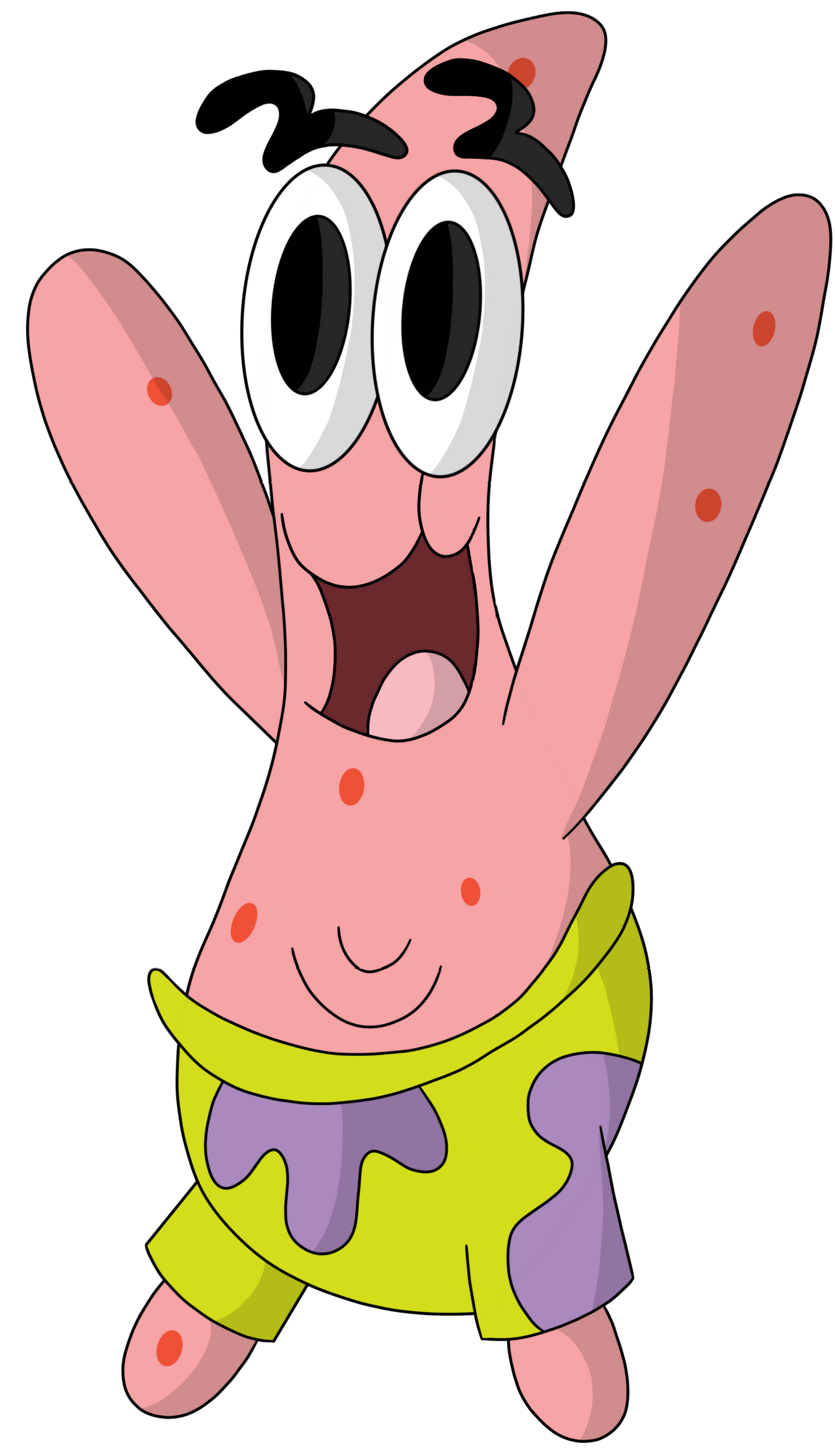 Primitive Patrick Patrick Star in my Art Style by SeanTheGem on DeviantArt